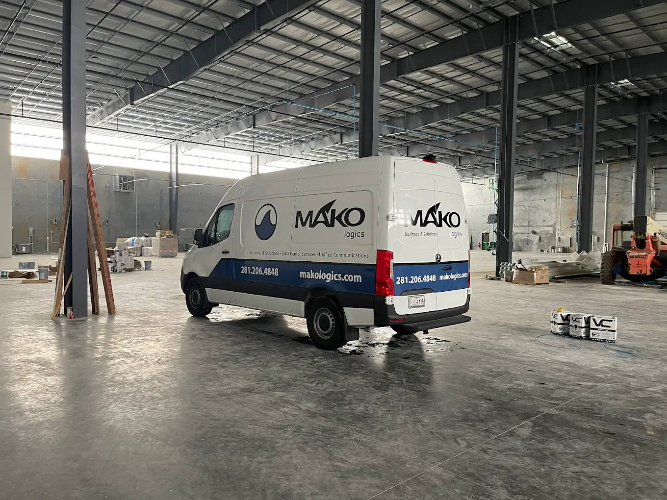 Mako Logics service van
