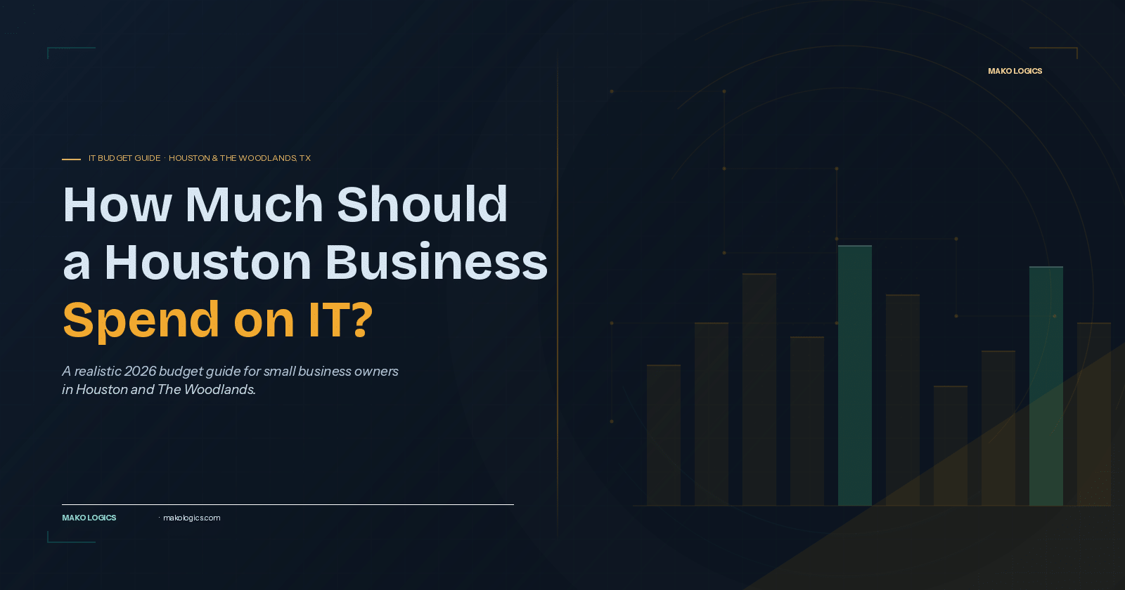 How Much Should a Houston Business Spend on IT? 2026 Guide | Mako Logics